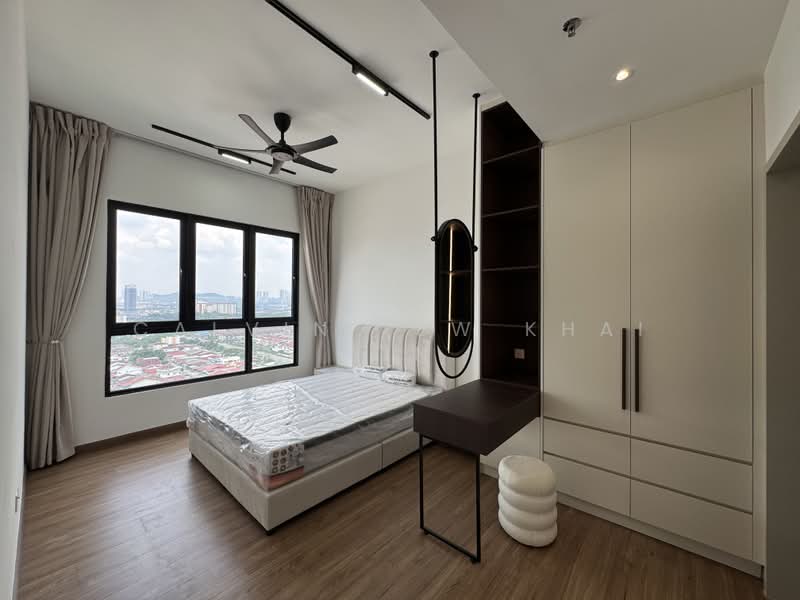 Service Residence for Rent at Residensi Ava @ Kiara Bay - Calvin Tew Khai Bin - Master Bedroom - PropertyGuru.com.my
