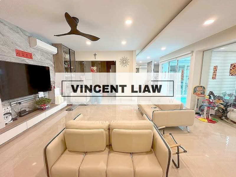 Rumah Berkembar untuk Dijual di Damansara Idaman (Ara Damansara) - Vincent Liaw - Living Room - PropertyGuru.com.my
