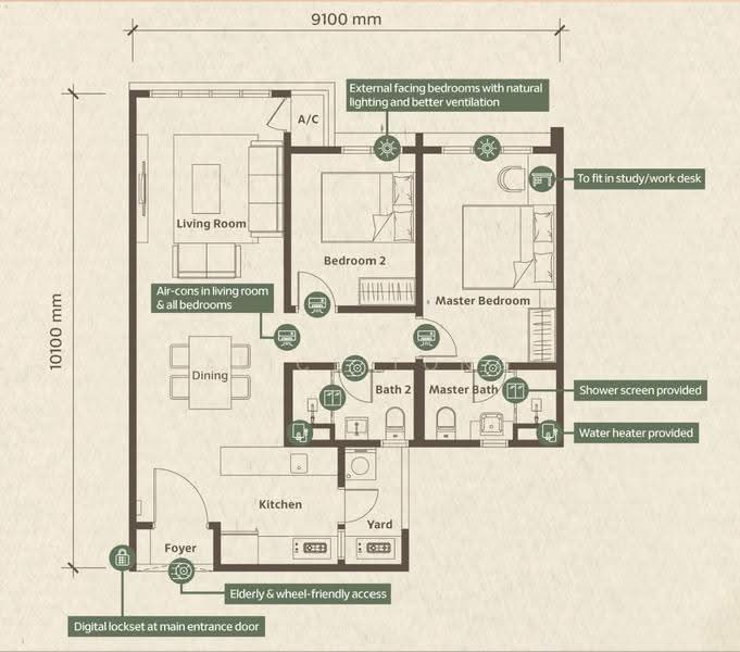 Service Residence for Sale at Serviced Residence @ Sunway D'hill Residences - Alice Tong - PropertyGuru.com.my