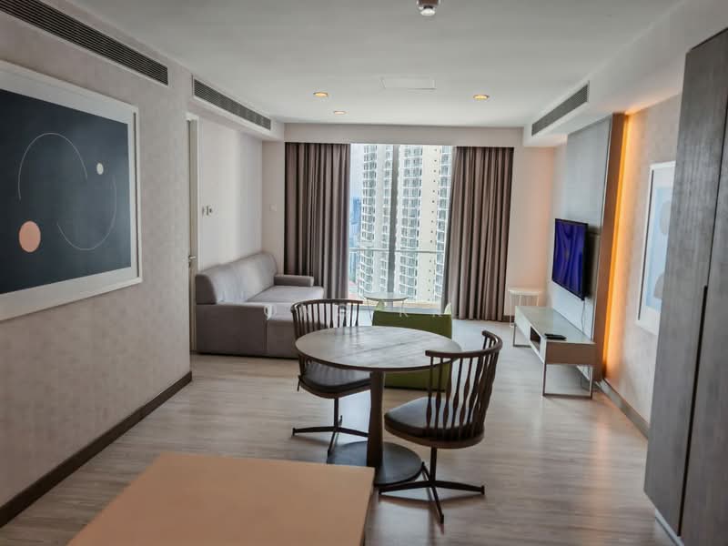 Service Residence for Rent at Invito Residence - Ong KK - Living Room - PropertyGuru.com.my
