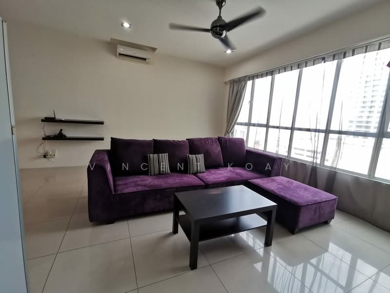 Servis Apartment untuk Disewa di Birch Regency @ Penang Times Square - Vincent Koay - Living Room - PropertyGuru.com.my