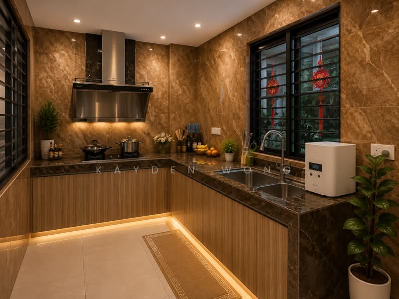 3-storey Terraced House for Sale in Kinrara Residence (Puchong) - Kayden Wong - Kitchen - PropertyGuru.com.my