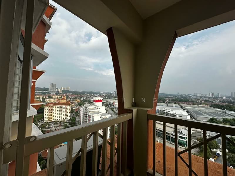 Condominium for Rent at Koi Tropika - H.K Ching - Balcony - PropertyGuru.com.my