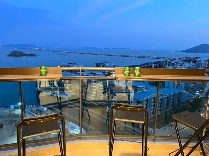 Kondominium untuk Dijual di Waterside Residence - Chris Teoh - Balcony - PropertyGuru.com.my
