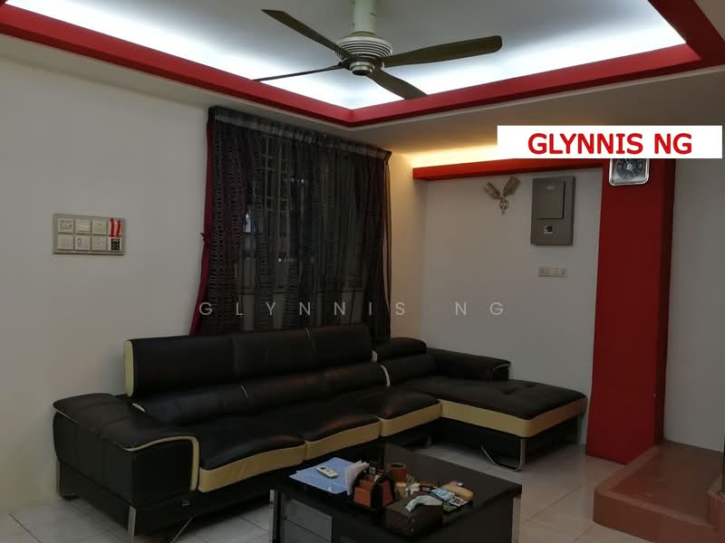 Rumah Teres untuk Dijual di Bandar Tasek Mutiara (Simpang Ampat) - Glynnis Ng - Living Room - PropertyGuru.com.my