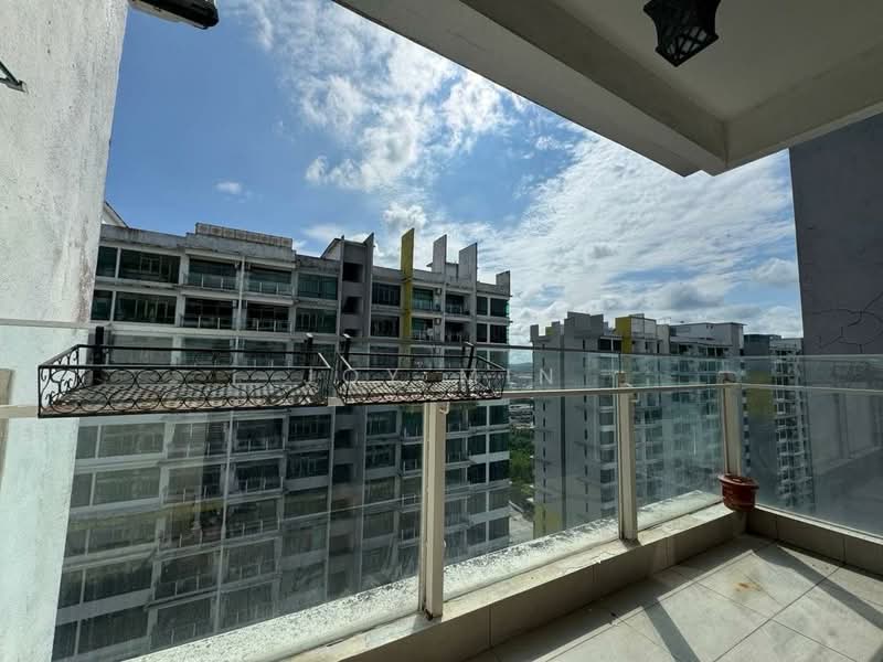 Condominium for Rent at PARC Regency (Residensi Masai) - Joy Min - Balcony - PropertyGuru.com.my