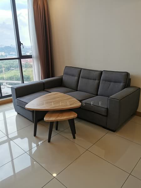 Kediaman Servis untuk Disewa di KL Gateway Residences - Felis See - Living Room - PropertyGuru.com.my