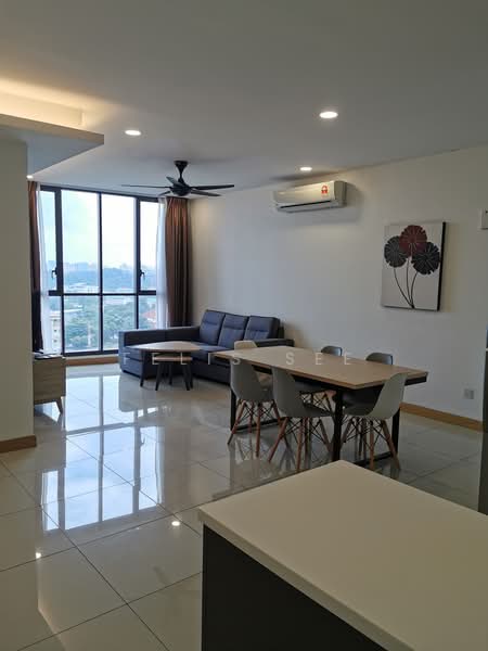 Kediaman Servis untuk Disewa di KL Gateway Residences - Felis See - Living Room - PropertyGuru.com.my