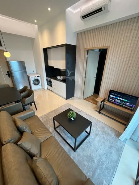 Kondominium untuk Dijual di The Luxe By Infinitum - Yen Ching - Living Room - PropertyGuru.com.my