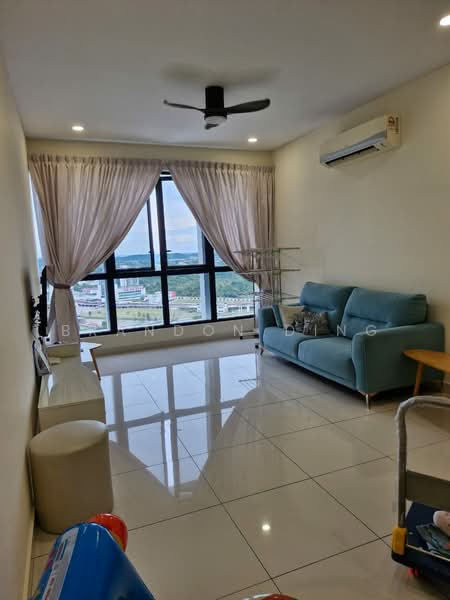 Service Residence for Rent at Eco Nest - Brandon Ding - Living Room - PropertyGuru.com.my