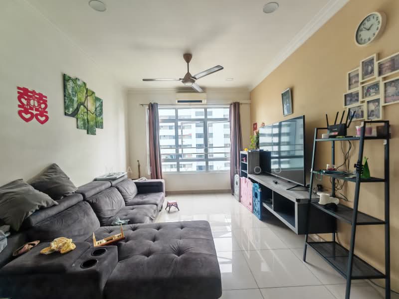 Condominium for Sale at Residensi Rampai (The Parc Tower) - Mandy Khoo - Living Room - PropertyGuru.com.my