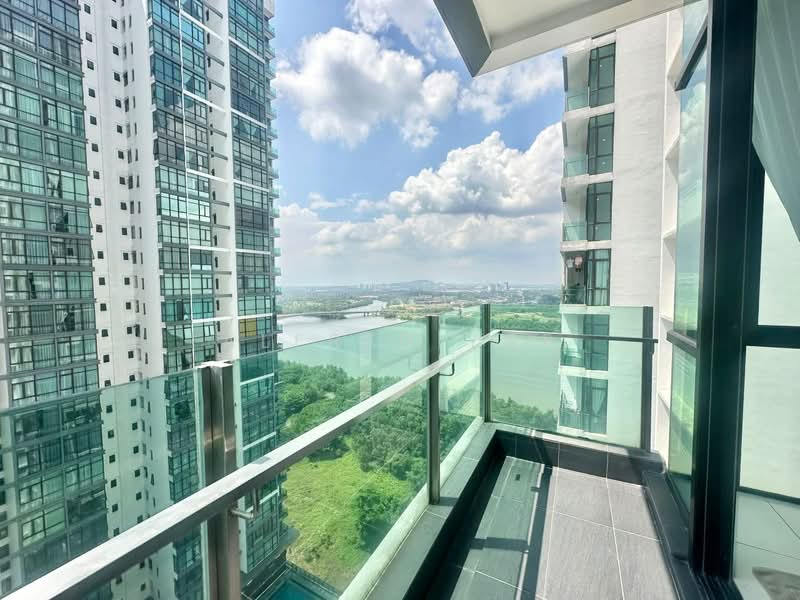 Service Residence for Rent at Wave @ Marina Cove - Alfred Yap - Balcony - PropertyGuru.com.my