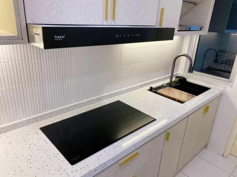Kondominium untuk Disewa di Aspire Residence - Izzaza Izzati - Kitchen - PropertyGuru.com.my