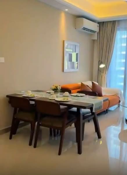 Condominium for Rent at R&F Princess Cove Phase 2-Seine Region - Kate Tee - Living Room - PropertyGuru.com.my