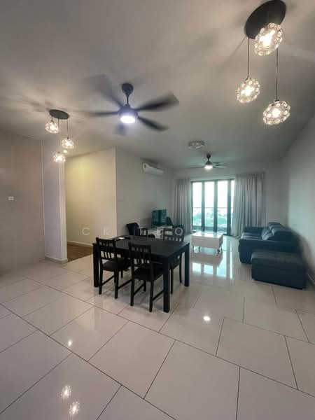 Kondominium untuk Disewa di The Reach @ Titiwangsa - CK Teong - Living Room - PropertyGuru.com.my