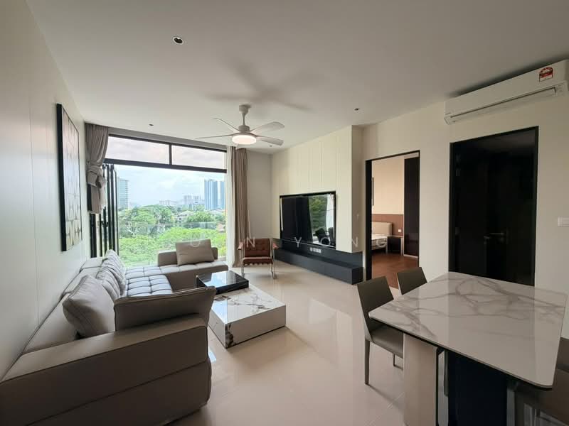 Condominium for Rent at Impression U-Thant - John Yong - Living Room - PropertyGuru.com.my