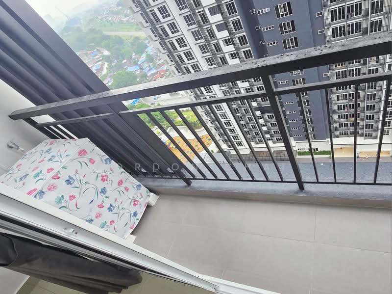 Service Residence for Rent at TRELLIS RESIDENCES - Gordon Chai - Balcony - PropertyGuru.com.my