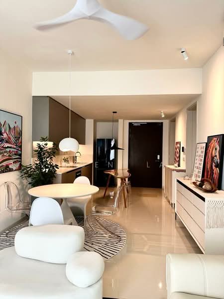 Service Residence for Sale at Residensi Solaris Parq - Vincent Lau - Living Room - PropertyGuru.com.my