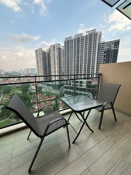 Service Residence for Rent at Bloomsvale Menara Vista Petaling - Winnie Lee - Balcony - PropertyGuru.com.my