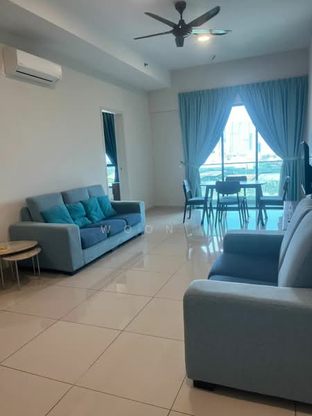 Service Residence for Rent at Ong Kim Wee Residence - Woon . - Living Room - PropertyGuru.com.my