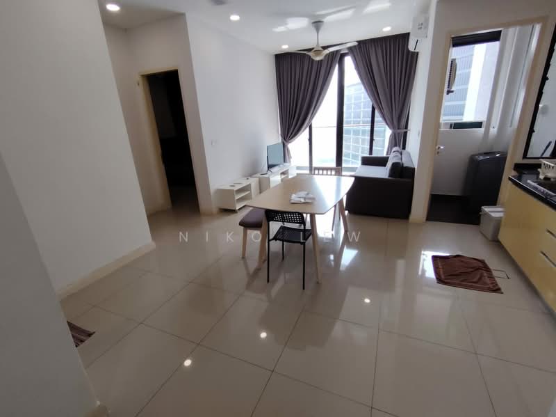 Service Residence for Rent at D'Pristine - Niko Lew - Living Room - PropertyGuru.com.my