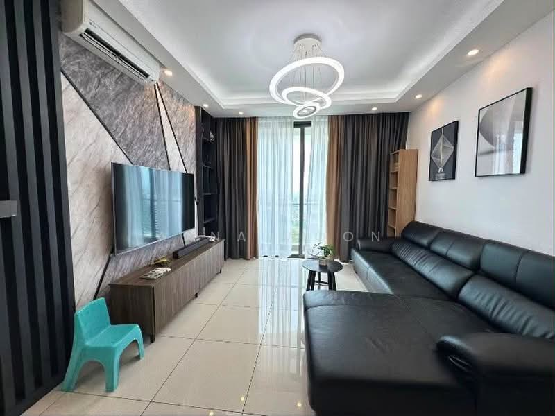 Service Residence for Rent at The M @ Medini Macrolink - Anna Woon - Living Room - PropertyGuru.com.my