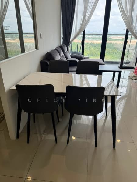 Service Residence for Rent at D'Pristine - Chloe Ying - Living Room - PropertyGuru.com.my