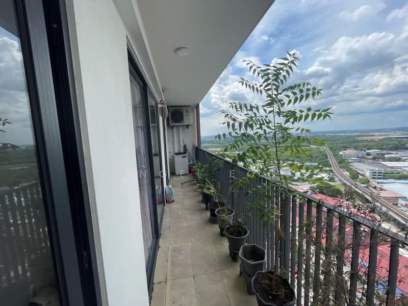 Servis Apartment untuk Dijual di Emporis - Angel Foo - Balcony - PropertyGuru.com.my
