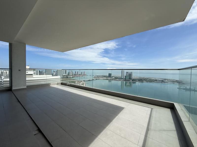 Condominium for Rent at Setia V Residences - Stanley Saw - Balcony - PropertyGuru.com.my