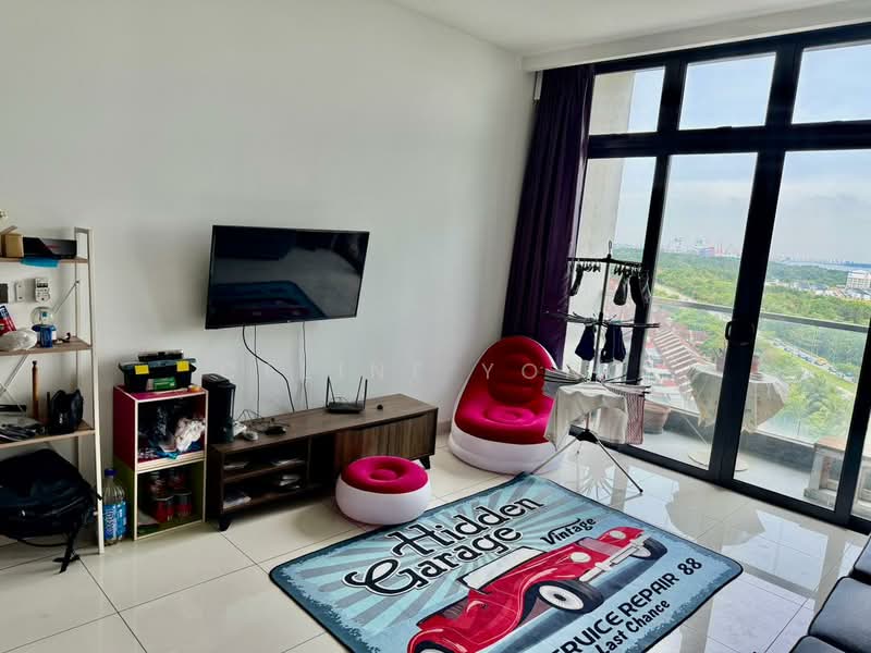 Service Residence for Rent at Green Haven - Celine Yong - Living Room - PropertyGuru.com.my