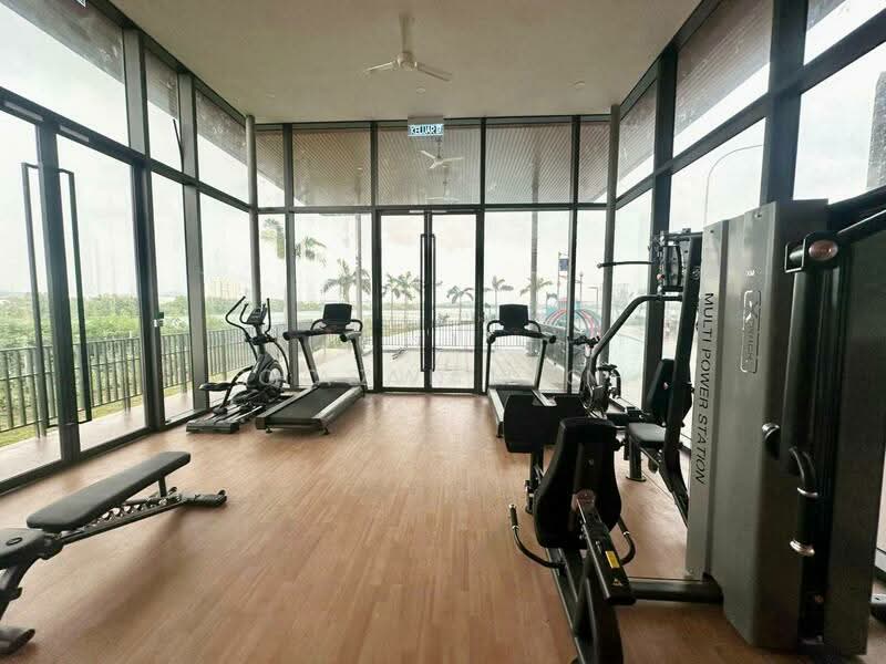 Servis Apartment untuk Disewa di E'Island Lake Haven - Ocean Tan - Gym - PropertyGuru.com.my