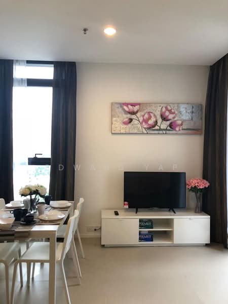 Service Residence for Sale at Arcoris SOHO - Edward Yap - Living Room - PropertyGuru.com.my
