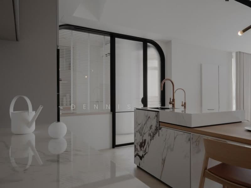 Service Residence for Sale at Twin Tower Residence - Dennis Lee - Kitchen - PropertyGuru.com.my
