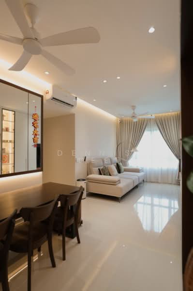 Service Residence for Sale at Twin Tower Residence - Dennis Lee - Living Room - PropertyGuru.com.my