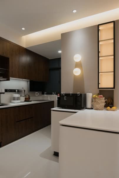 Service Residence for Sale at Twin Tower Residence - Dennis Lee - Kitchen - PropertyGuru.com.my