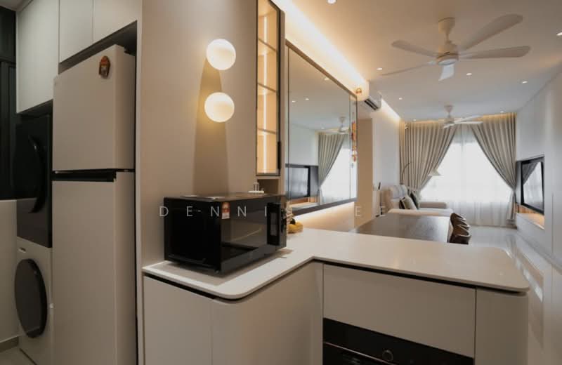 Service Residence for Sale at Twin Tower Residence - Dennis Lee - Living Room - PropertyGuru.com.my