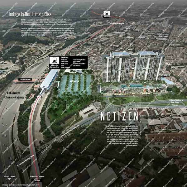 Kediaman Servis untuk Dijual di The Netizen - Gary Chow - Exterior - PropertyGuru.com.my