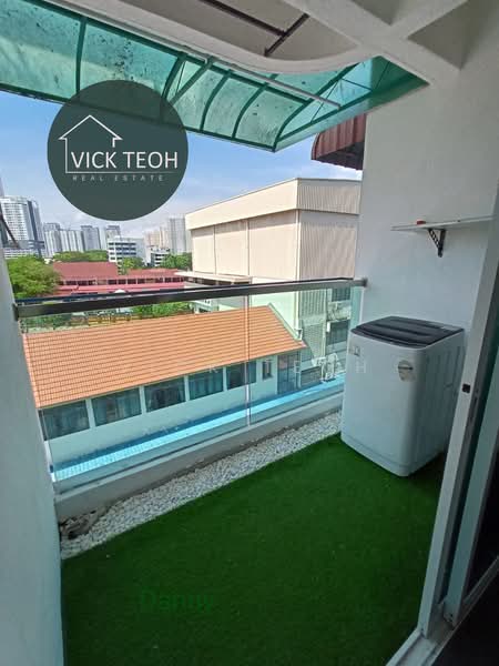 Apartment for Rent at Sri Tanjung Apartment - Vick Teoh - Balcony - PropertyGuru.com.my