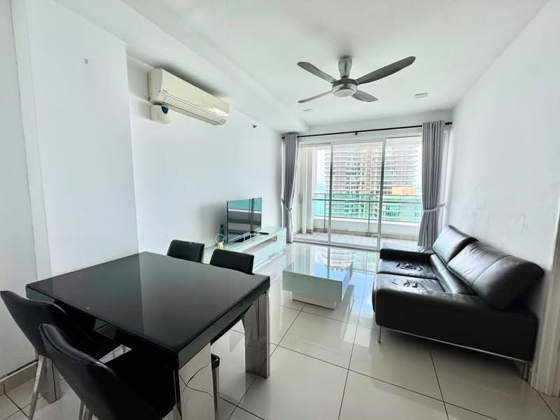Kondominium untuk Disewa di Mansion One - Marcus Choo - Living Room - PropertyGuru.com.my