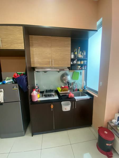 Service Residence for Sale at Vega Residensi 1 - Candy Tan - Kitchen - PropertyGuru.com.my