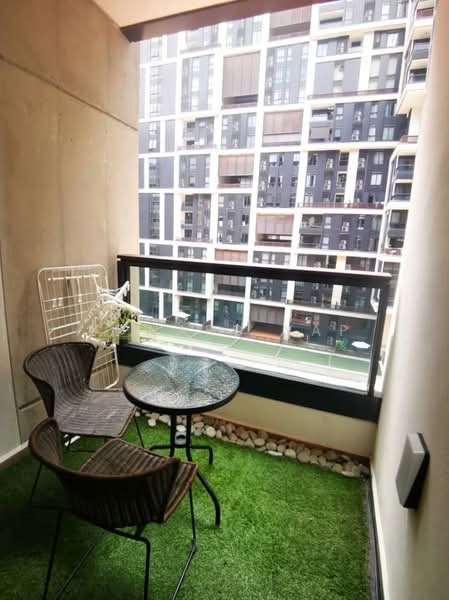 Servis Apartment untuk Dijual di Arcoris Residences - Edward Yap - Balcony - PropertyGuru.com.my