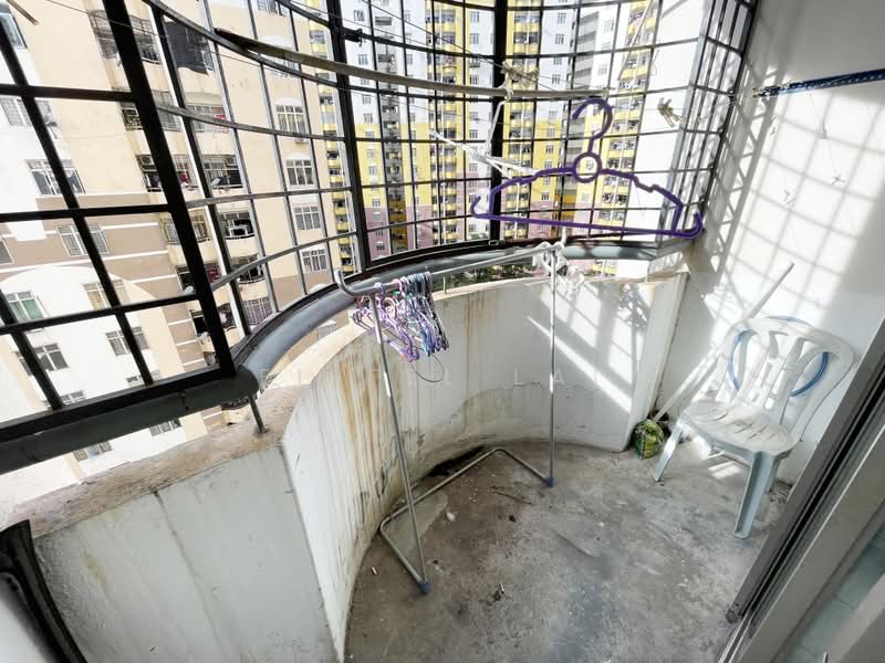 Apartment for Rent at Pangsapuri Lagoon Perdana - Eiffel Lai - Balcony - PropertyGuru.com.my