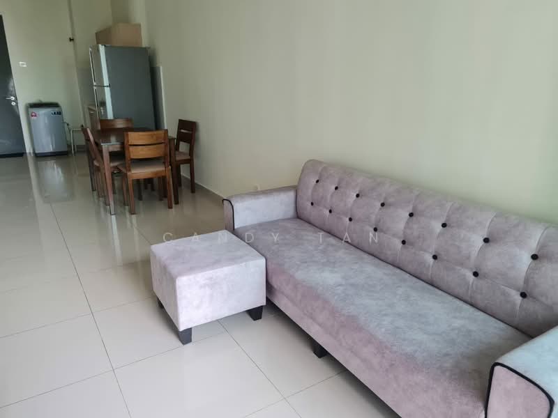 Servis Apartment untuk Dijual di D'Pulze Cyberjaya - Candy Tan - Living Room - PropertyGuru.com.my