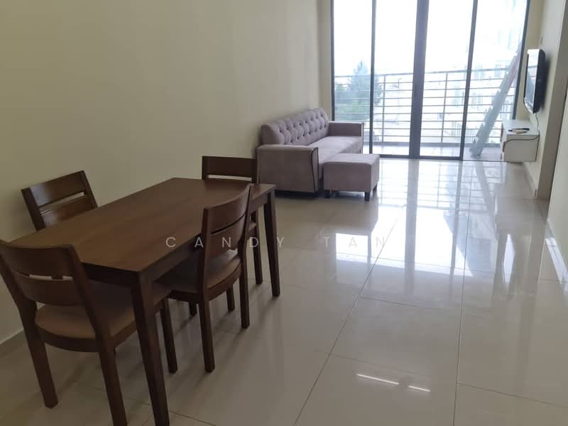 Servis Apartment untuk Dijual di D'Pulze Cyberjaya - Candy Tan - Living Room - PropertyGuru.com.my