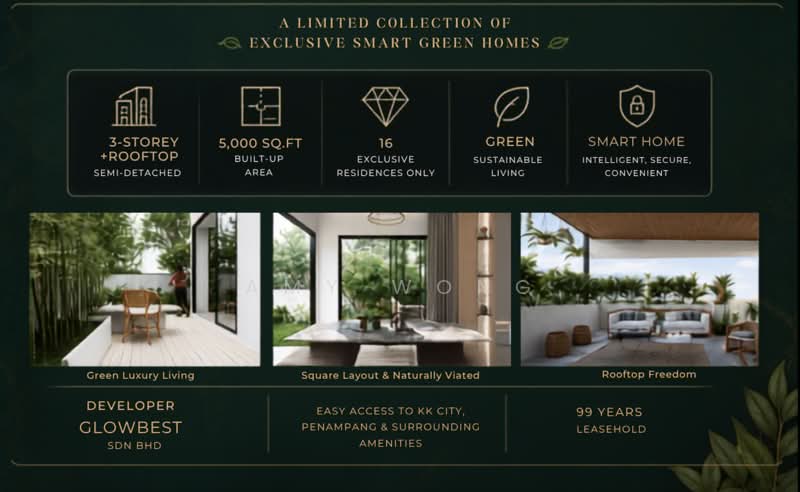 Rumah Berkembar untuk Dijual di Kota Kinabalu (Sabah) - Amy Wong - Exterior - PropertyGuru.com.my