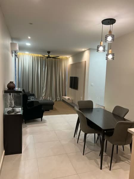 Service Residence for Rent at 168 Park Residensi Selayang - Candy Tan - Living Room - PropertyGuru.com.my
