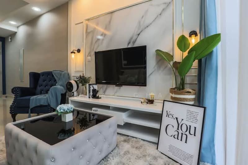 Condominium for Rent at Platinum Arena - Lucas Chan - Living Room - PropertyGuru.com.my