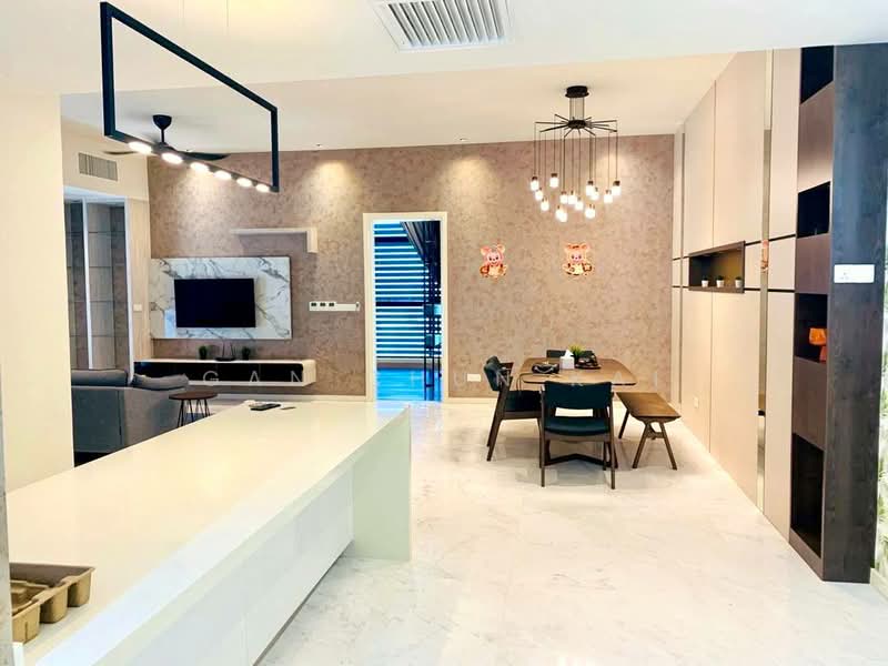 Kondominium untuk Disewa di Setia V Residences - Gan Chun Kai - Living Room - PropertyGuru.com.my