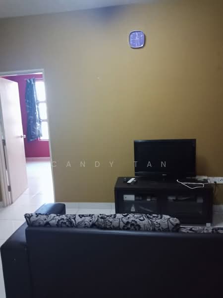 Servis Apartment untuk Dijual di Domain 3 @ NeoCyber - Candy Tan - Living Room - PropertyGuru.com.my