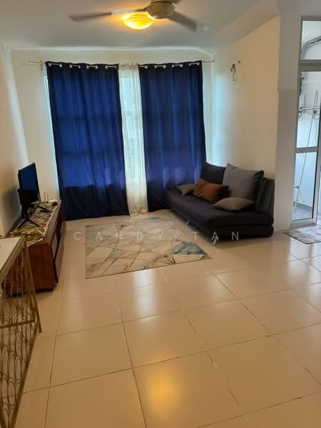 Servis Apartment untuk Dijual di Domain 4 @ NeoCyber - Candy Tan - Living Room - PropertyGuru.com.my
